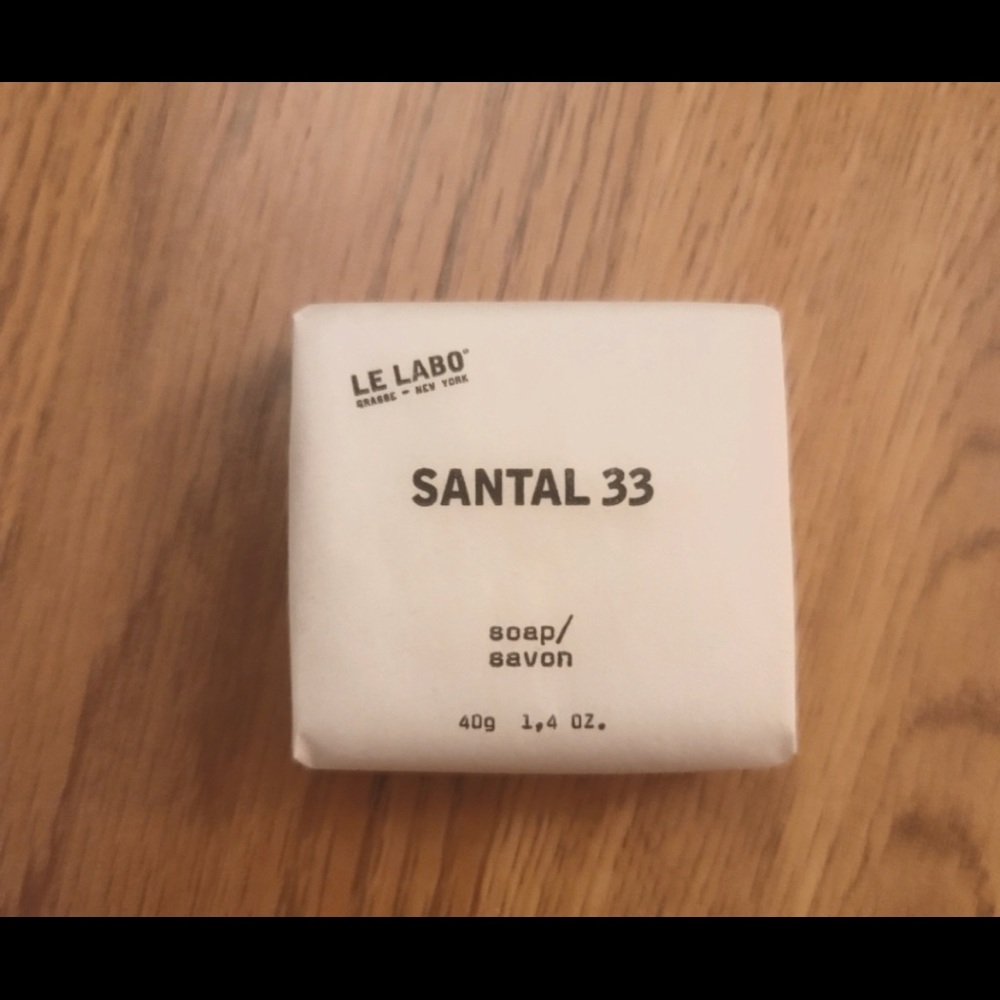 Le Labo Santal 33 soap bar